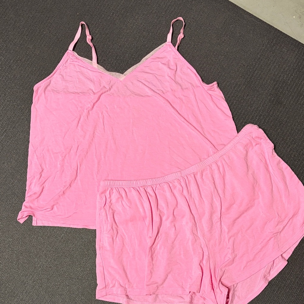 Stars Above Pink Women's Pajama Set